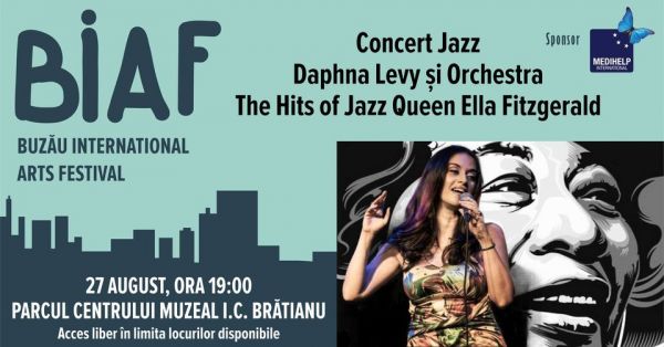 Daphna Levy & Orchestra - Concert Jazz | Buzău International Arts Festival