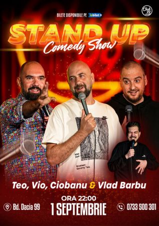 Stand Up Comedy cu Teo, Vio, Andrei Ciobanu - Vlad Barbu