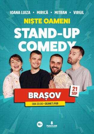 Stand-Up Comedy cu Mirica, Luiza, Mitran si Virgil | Niste Oameni