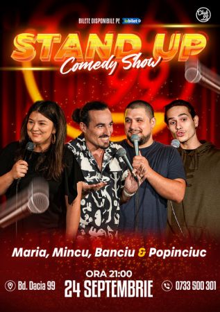 Stand Up cu Maria Popovici, Mincu, Banciu & Popinciuc