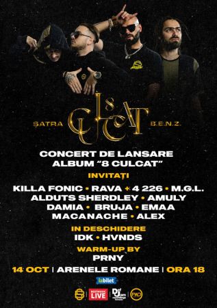 Satra B.E.N.Z - Lansare "8 Culcat"