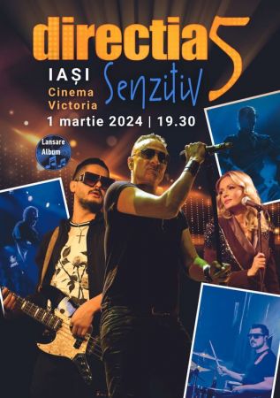 Direcția 5 - Senzitiv Live Tour 2024