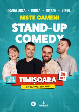 Stand-Up Comedy cu Mirica, Luiza, Mitran si Virgil | Niste Oameni