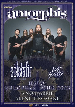 Amorphis, Solstafir si Lost Society / METALHEAD