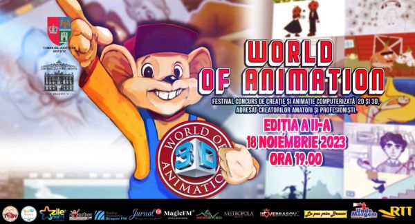 GALA DE PREMIERE - Concursul Național de Animație "WORLD OF ANIMATION", Ediția a II-a