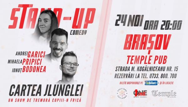 Stand Up cu Andrei Garici, Mihaela Pripici și Ionuț Bodonea