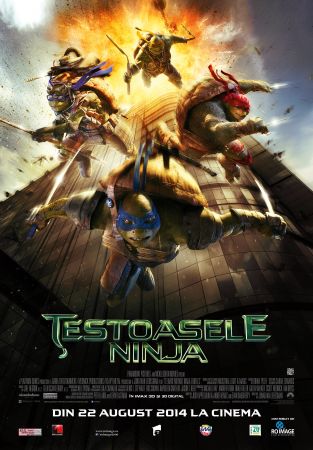 Filmul "Ţestoasele Ninja"