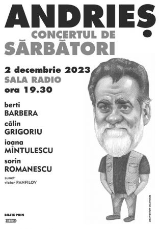 Alexandru Andrieș: concertul de sărbători