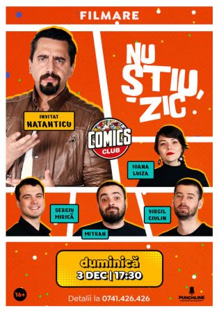 Nu Știu, Zic! cu Mirica, Luiza, Mitran și Virgil, invitat: Natanticu