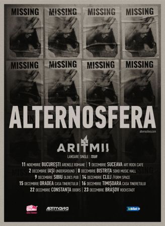 Alternosfera - Turneu lansare single "Aritmii"