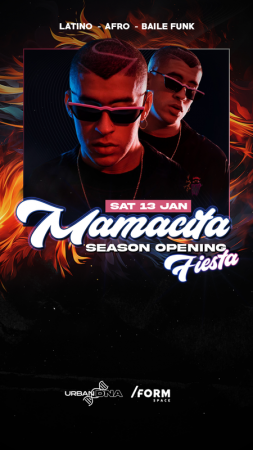 urbanDNA presents: MAMACITA - Season opening Party