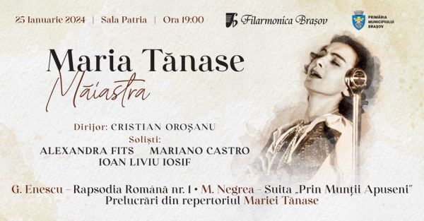 Concert dedicat Zilei Unirii Principatelor Române cu C. Oroșanu, A. Fits, M. Castro și I.L. Iosif