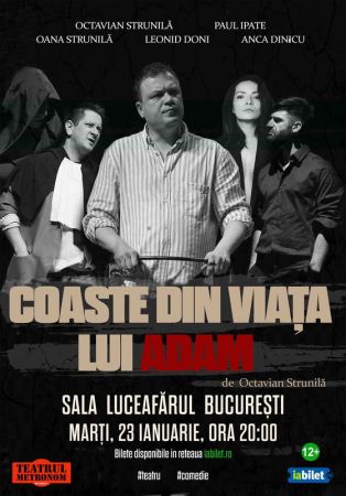 Spectacolul: "Coaste din viața lui Adam"