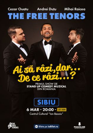 Stand-up Comedy Muzical cu The Free Tenors