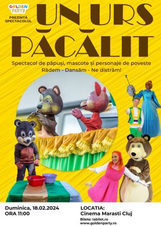 Spectacolul: "Un urs pacalit"