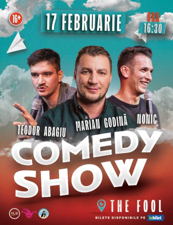 Comedy Show cu Marian Godină, Bogdan Nonic și Teo Abagiu