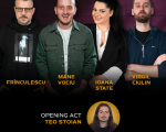 Stand-up comedy cu Mane Voicu, Ioana State, Frînculescu și Virgil Ciulin