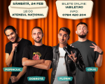 (SHOW 1) Stand-up comedy cu Cîrje, Florin, Dobrotă și Popinciuc