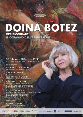 DOINA BOTEZ. In memoriam. Curajul expresiei artistice