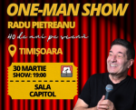 One-Man Show cu Radu Pietreanu - "40 de ani pe scenă"