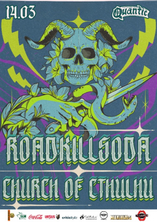 Concert RoadkillSoda & Church Of Cthulhu