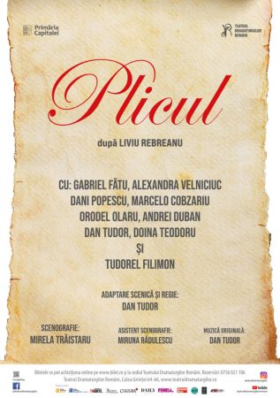 Spectacolul: "PLICUL"