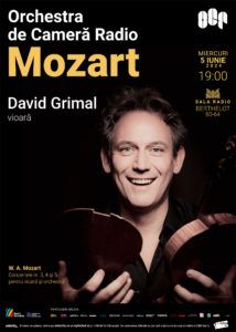 ORCHESTRA DE CAMERĂ RADIO: Mozart | Dirijor şi solist: DAVID GRIMAL