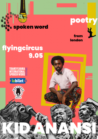 Poetry Open Mic + KID ANANSI (UK): Spoken word poetry straight from London