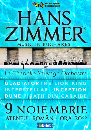 Hans Zimmer`s Music in Bucharest by La Chapelle Sauvage Orchestra