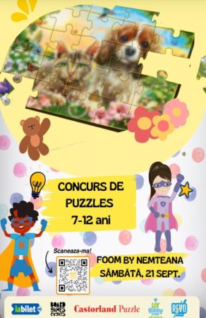 Concurs de Puzzles Pentru Copii | Board Games Events