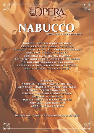 „Nabucco” încheie stagiunea 2023 – 2024 a Operei Brașov!