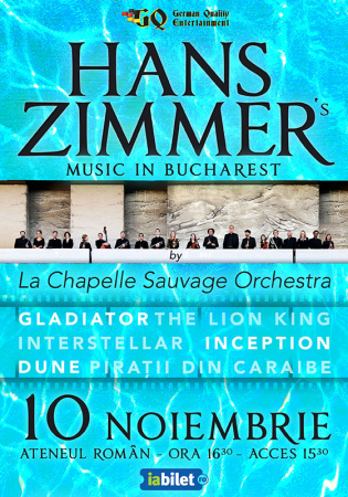 Hans Zimmer`s Music in Bucharest by La Chapelle Sauvage Orchestra