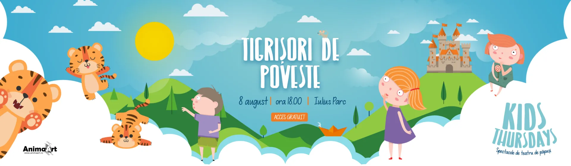 Kids Thursdays - Tigrișori de poveste