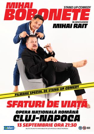 Stand up comedy cu Mihai Bobonete - Sfaturi de Viață LATE SHOW 2