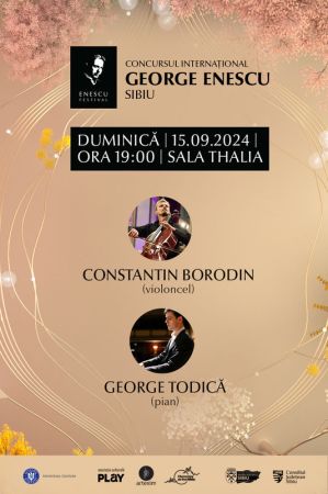 Recital George Todică & Constantin Borodin | Concursul Internațional George Enescu