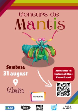 Concurs de Mantis | Board Games Events