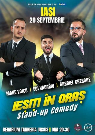 Stand Up Comedy | Gabriel Gherghe, Mane Voicu și Edi Vacariu