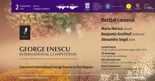 Recital cameral - Concursul Internațional George Enescu la Cluj-Napoca