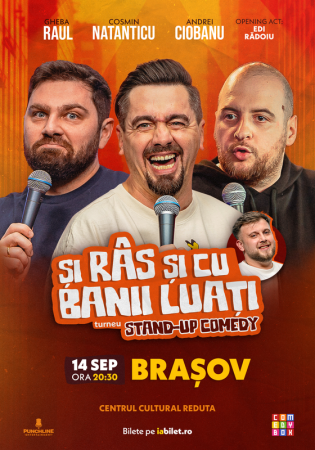 Stand-up Comedy cu Natanticu, Andrei Ciobanu și Raul Gheba