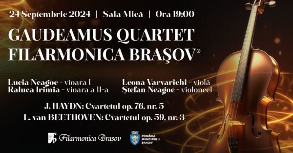 Gaudeamus Quartet Filarmonica Brașov® în recital