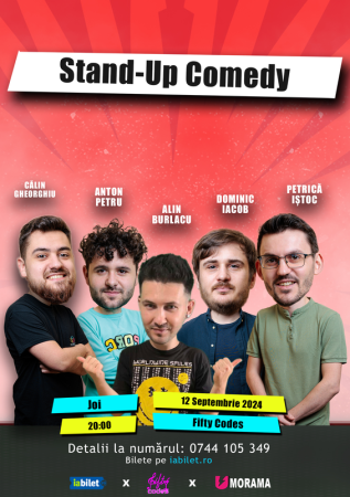 Stand-up Comedy cu Petrică, Dominic, Călin, Alin, Anton și Bogdan