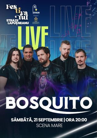 BOSQUITO | Concert LIVE | Festivalul Străzii Lăpușneanu