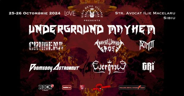 Sibiu Metal Alliance presents Underground Mayhem