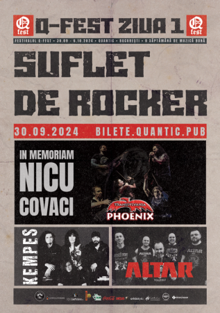 QFest – Ziua I – PHOENIX - In memoriam Nicu Covaci | Kempes | Altar