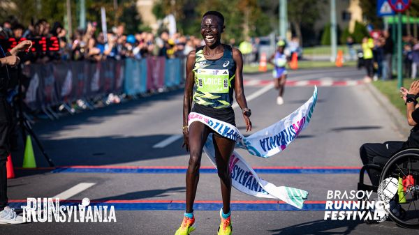 Daniel Kinyanjui și Loice Chemnung s-au impus la Brașov Running Festival