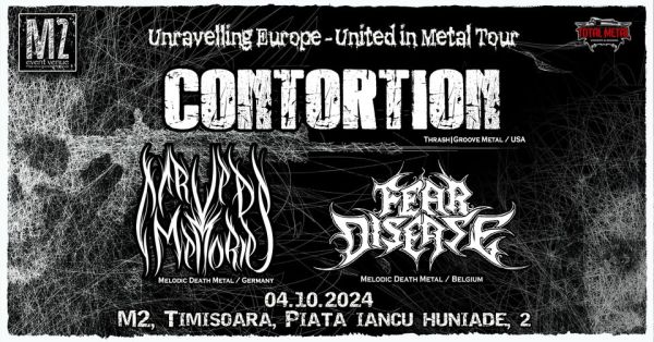 Contortion//Carved Memories//Fear Disease LIVE