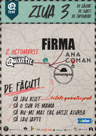 QFest – Ziua III – FIRMA + Ana Coman + NoruNegru