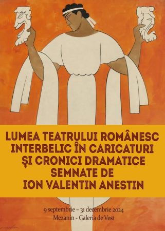 Lumea teatrului românesc interbelic în caricaturi şi cronici dramatice