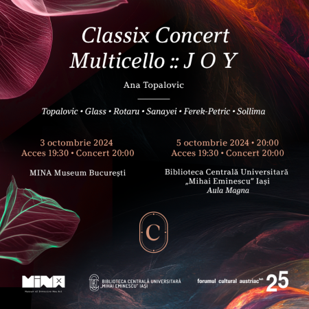 Classix Concert: Multicello: J O Y