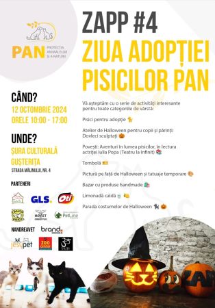 ZAPP #4 - Ziua Adoptiei Pisicilor PAN